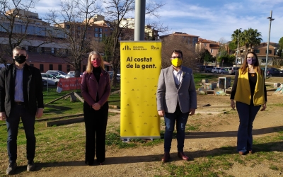 Presentació del nou recurs hospitalari d'Esquerra Republicana amb Juli Fernàndez